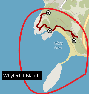 Whytecliff park & Island 路線